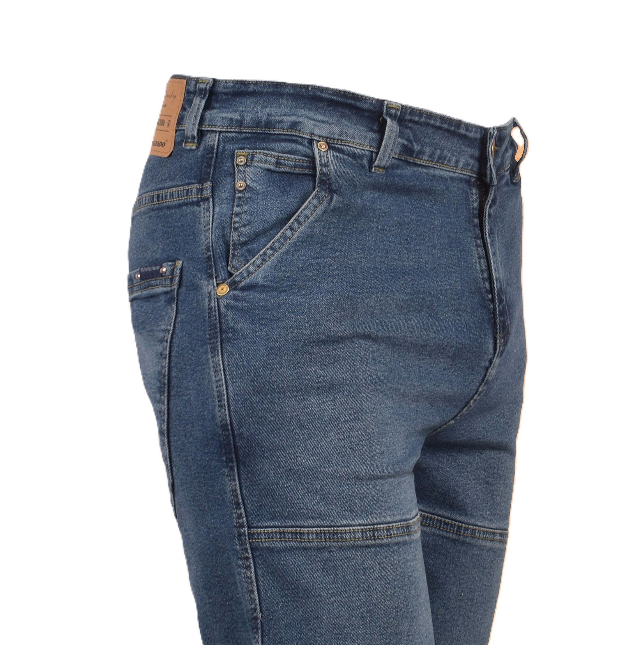 Jean Straight hight double stitching - P01 175