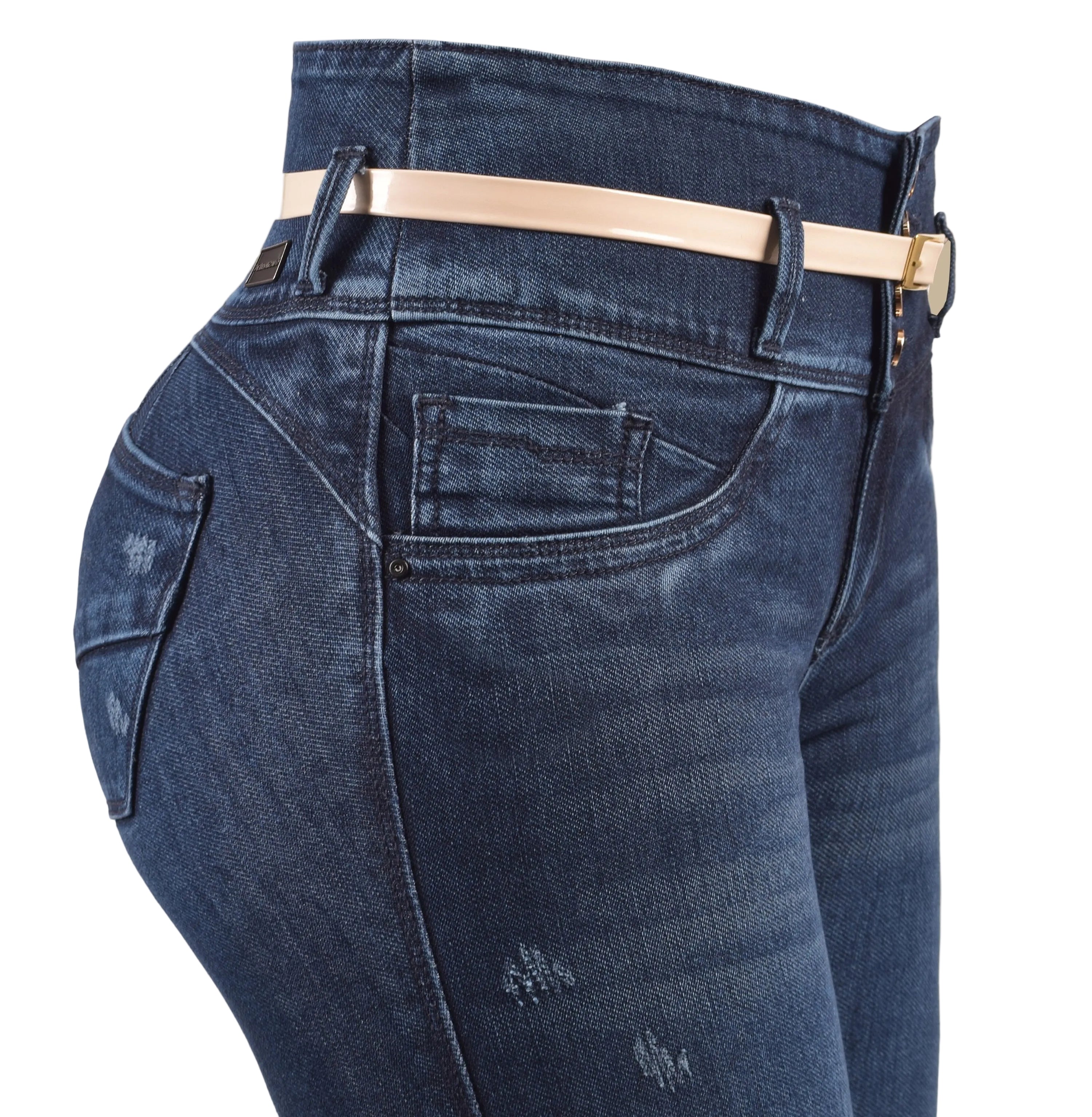 Jean Push Up, Bota Campana - P02 898
