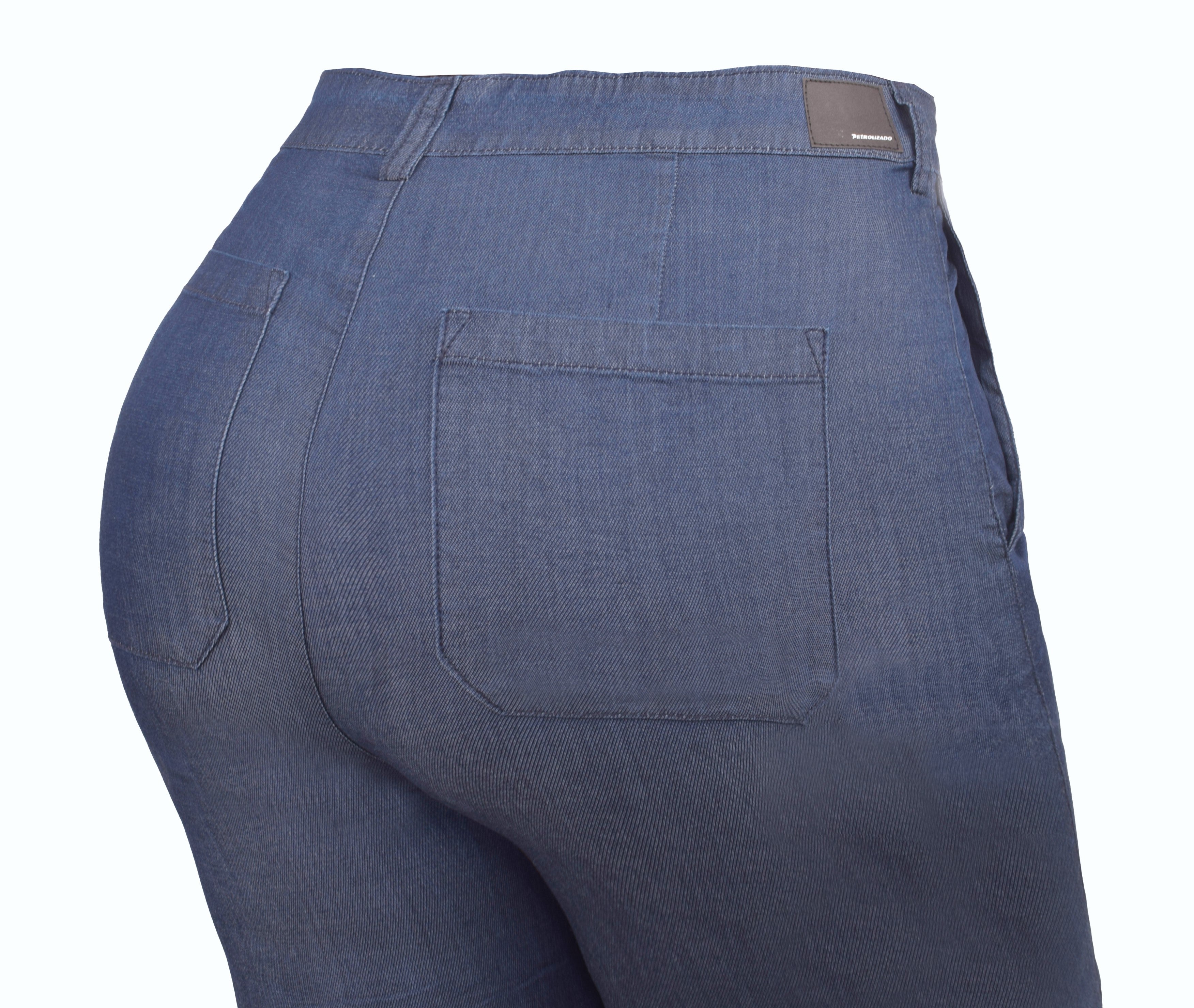Pantalón Chambray Wide Leg - P02 002